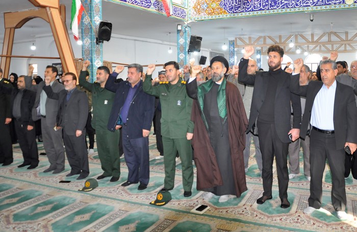 مراسم گرامی داشت 9 دی در گیلانغرب