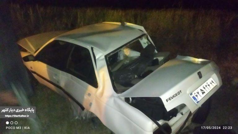 ۵کشته وزخمی در حادثه رانندگی گیلانغرب