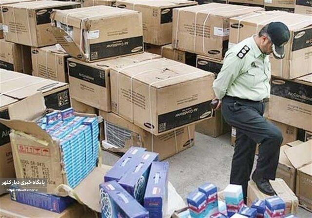 محموله لوازم خانگی قاچاق در گیلانغرب ،با هوشیاری پلیس توقیف شد