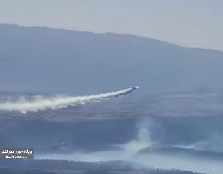 هواپیمای ایلوشن به اتش سوزیهای گیلانغرب پایان داد