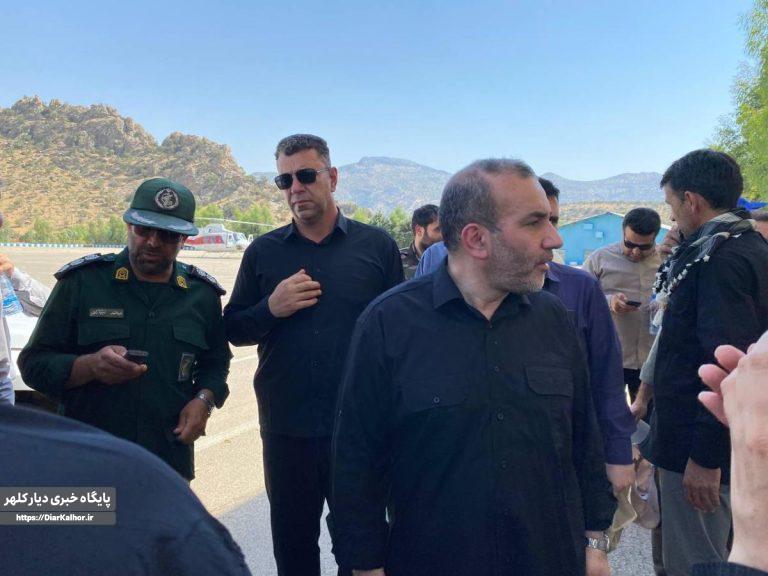 حضور استاندار کرمانشاه در گیلانغرب وتقدیر نماینده مجلس از عوامل مهار آتش +عکس