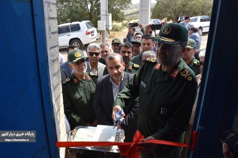 افتتاح طرح آبرسانی به شهر سرمست و ۵ روستا+عکس