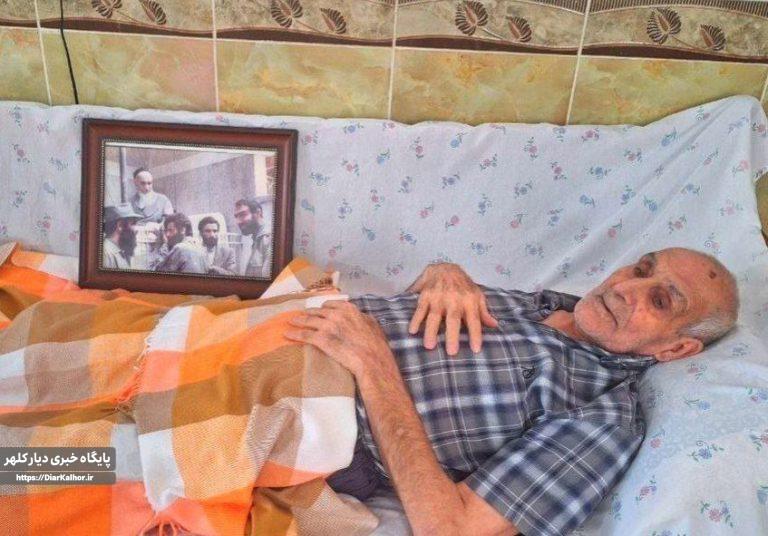 عیادت از جانباز و فرمانده دوران دفاع مقدس