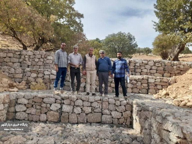 تحویل موقت پروژه آبخیزداری حوزه سد زگرس شهرستان گیلانغرب