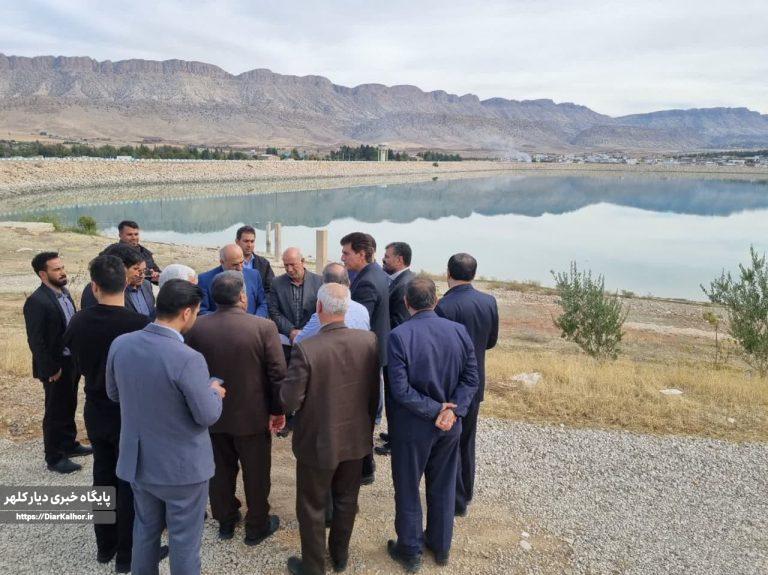 بازدید معاون وزیر نیرو از گیلانغرب: چالشها و فرصتهای آبی