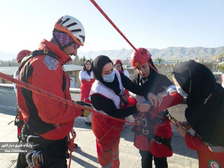 دوره آموزش تخصصی ویژه نجاتگران هلال احمردر گیلانغرب