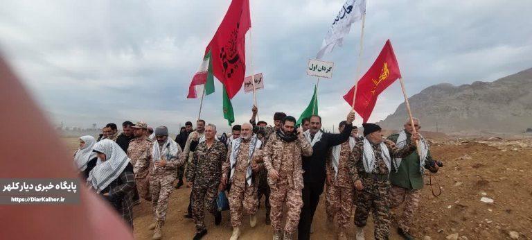 اقتدار بسیجیان گیلانغرب در رزمایش پیامبر اعظم(ص) ۱۹در کرمانشاه +عکس