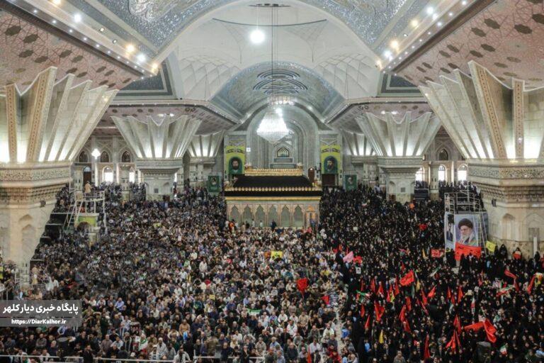 سوگ ملی در حرم امام راحل؛ خاموشی سخنرانی ۳۶ ساله و قرائت پیام رهبر جدید انقلاب