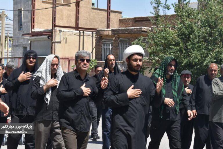 عاشورای حسینی در گیلانغرب؛ حماسهای از ایمان، وحدت و مقاومت در جوار شهدا